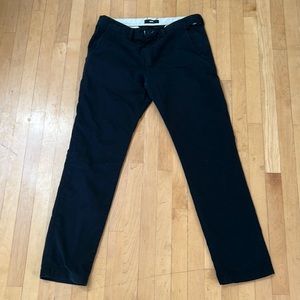 Vans size 36 Black pant